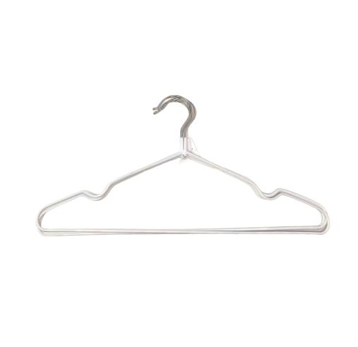 Hanger, PVC, White (5 units/pack)