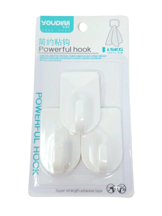 Power Hook, Adhesive (Medium, 3 units/pack)